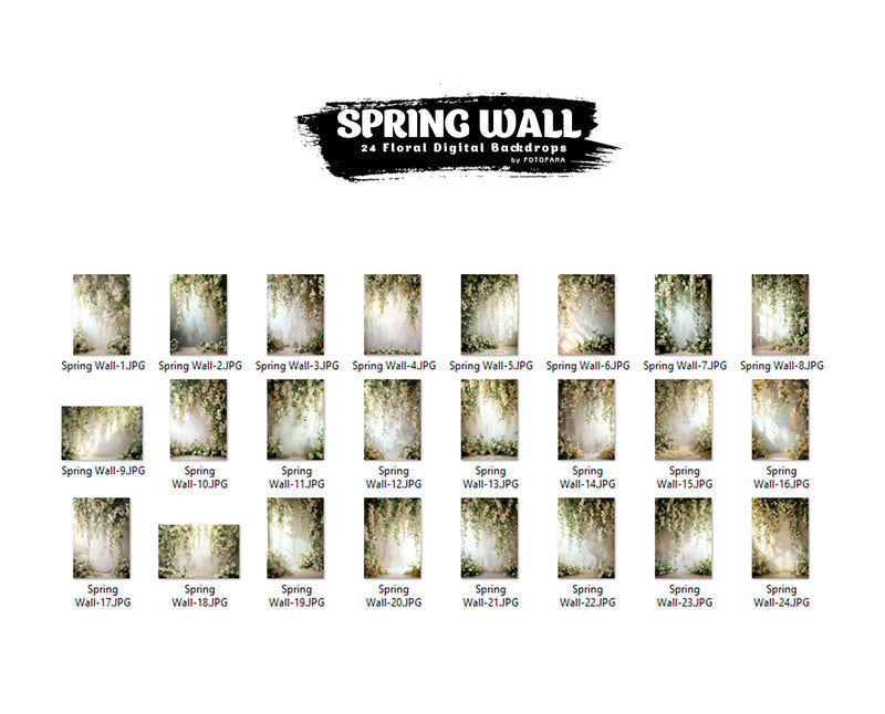 Floral Backgrounds Digital Backdrop Spring Overlay Maternity Backdrop Digital Floral Overlays Newborn Studio Backdrop For Photoshop Overlays