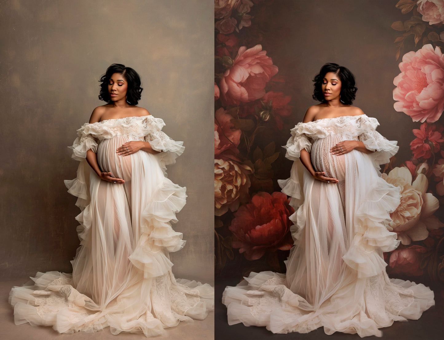 20 Floral Fine Art Portrait Texture Photography Digital Background Photoshop Overlays editing Maternity Textures overlays  Photo Overlay