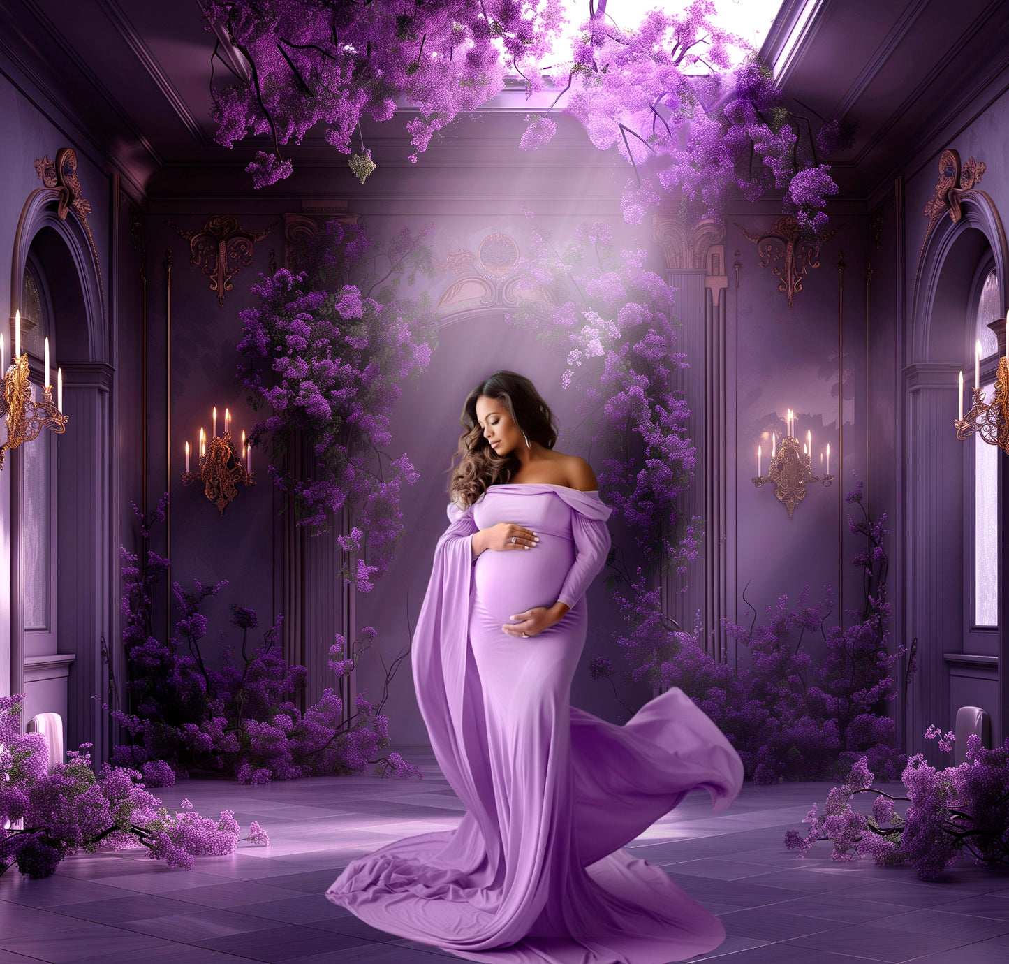 Maternity Backdrops Overlay Floral Backgrounds Digital Backdrop Floral Overlays Newborn Studio Backdrop for Photoshop Photo Studio Backdrops