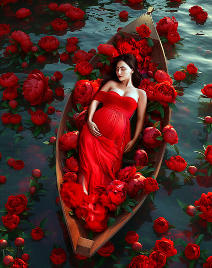 12 Maternity Digital Backdrops Floral Boat Maternity Backdrops Overlays Studio Backdrop Overlays Fine Art Textures Photoshop Overlay Texture