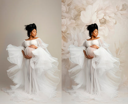 25 Floral Textures Fine Art Digital Backdrops Maternity Backdrop Overlays Photography Digital Background Overlays Photoshop Textures Overlay