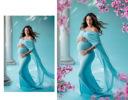 Floral Branch Backdrops Overlays Flower Branch Digital Overlays Maternity Backdrops Overlays Blurred Branch Overlay For Photoshop Composite