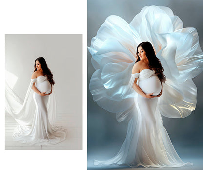 Floral Digital Backdrops Photoshop