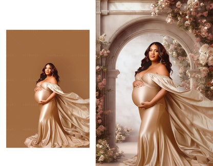 20 FLORAL ARCH Backdrops Digital Backdrop Overlay Maternity Backdrop  Digital Floral Overlays Newborn Studio Backdrop for Photoshop Overlays