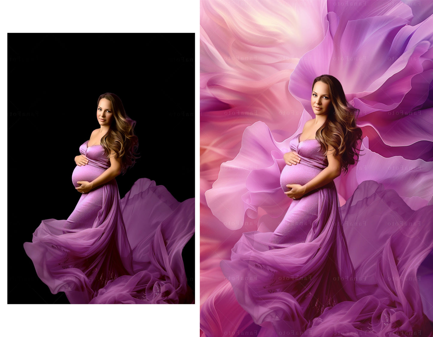 Dreamy Flower Backdrops Digital Floral Overlay Maternity Digital Backdrops Floral Overlays Fine Art Studio Backdrop Photoshop Textures Photo