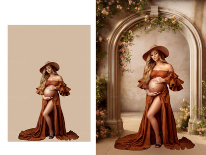20 FLORAL ARCH Backdrops Digital Backdrop Overlay Maternity Backdrop  Digital Floral Overlays Newborn Studio Backdrop for Photoshop Overlays