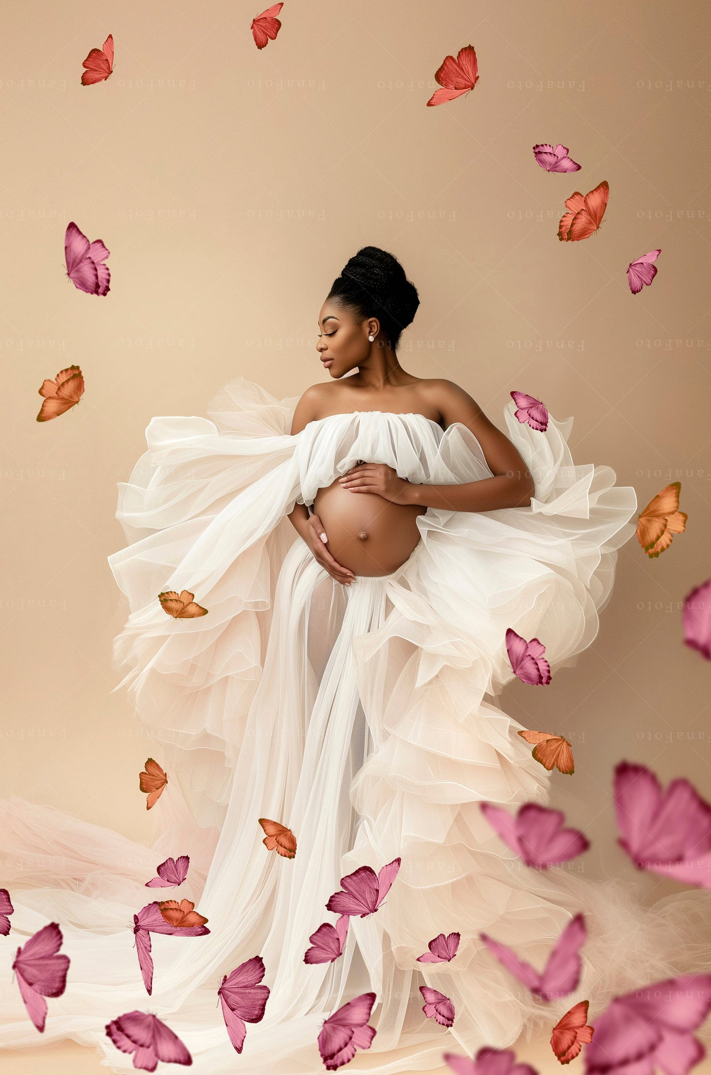 55 BUTTERFLY OVERLAYS Maternity Backdrop Digital Butterfly Spring Photoshop Studio Butterfly Overlay Summer Flying Butterflies Overlays PNG