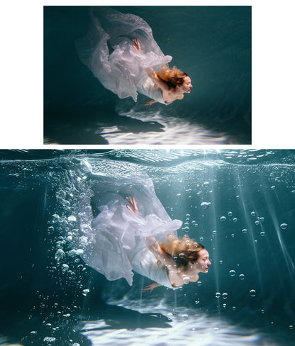 UNDERWATER EFFECT Photo Overlays Blue Water Overlays Ocean Depth Effect Sea Texture Kids Digital Backdrops Marine Photo Edit Aquatic Fantasy