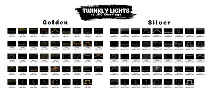 Twinkle Light Overlays Realistic Twinkle Light Overlays Backdrops Cake Smash Light Overlays Fairy Kids Backdrops Children Newborn Backdrop