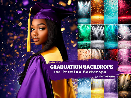 130 GRADUATION BACKDROPS Professionally Crafted School Portraits Grunge Abstract Old Master Digital Backdrop Senior Portrait Backdrop Art