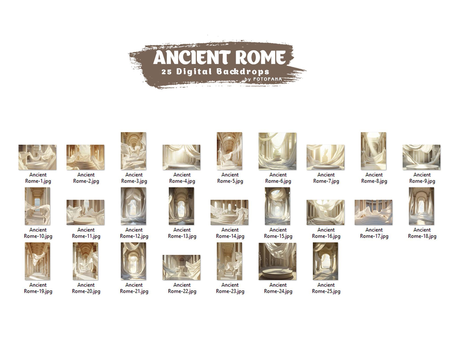 25 ANCIENT ROME Digital Backdrops Portrait Backdrops Maternity Pedestal Digital Backdrops Goddess Digital Background Photoshop Fine Art