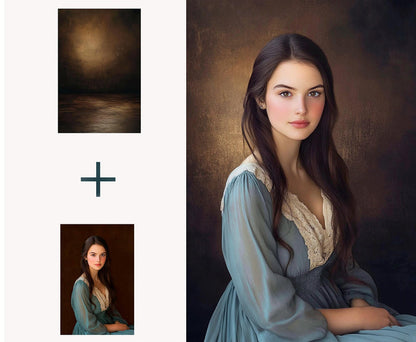 Old Master Digital Backdrops Maternity Portrait School