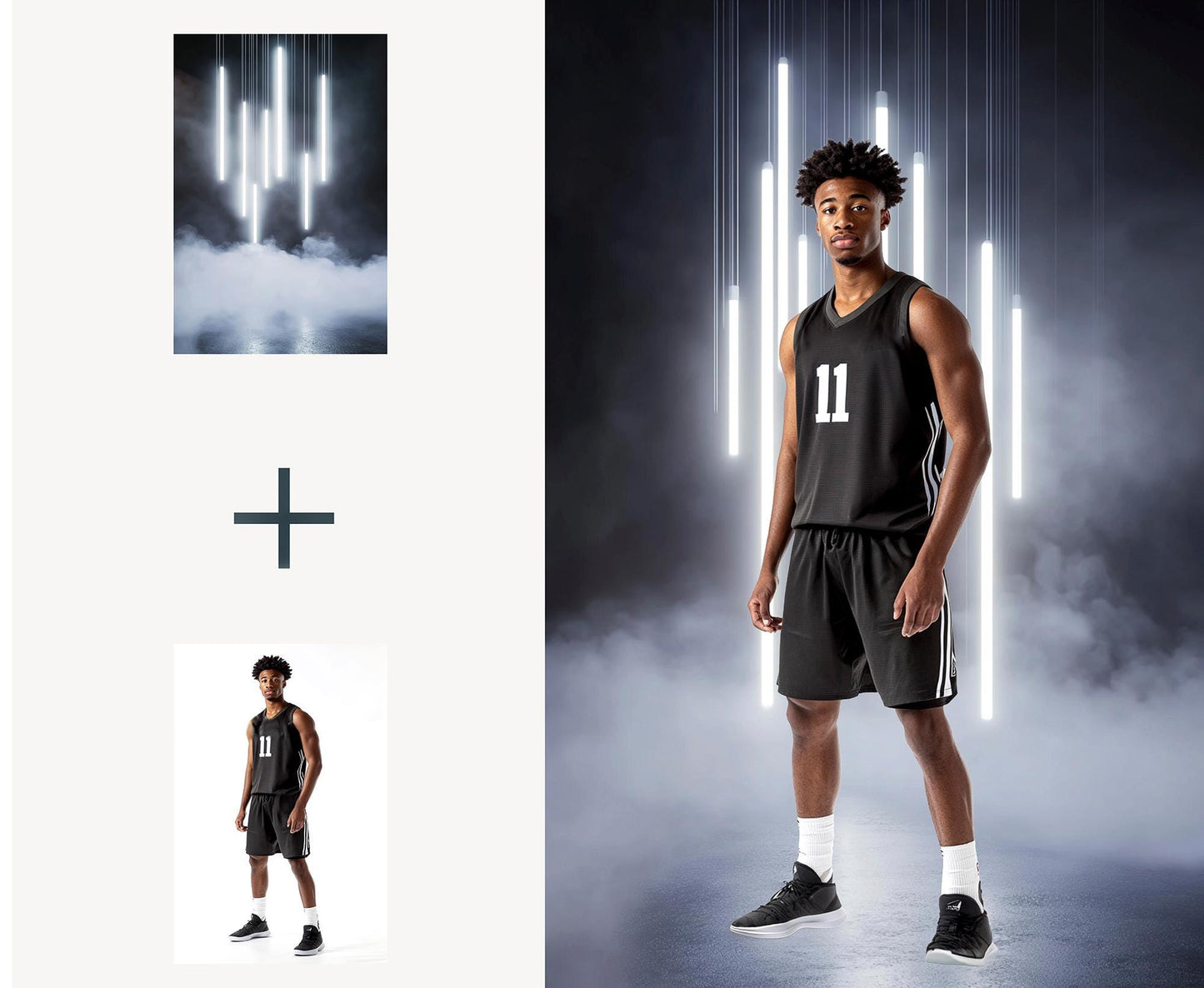 120 Sports Neon Light Backdrops, Field Light Effects for Softball, Stadium Neon Backdrop, Baseball, Sport Fog Overlays Football and Hockey