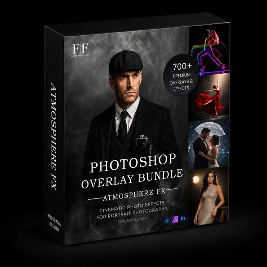 Photoshop Overlay Bundle – 700+ Premium Photo Overlays for Portrait Photography and Photo Editing